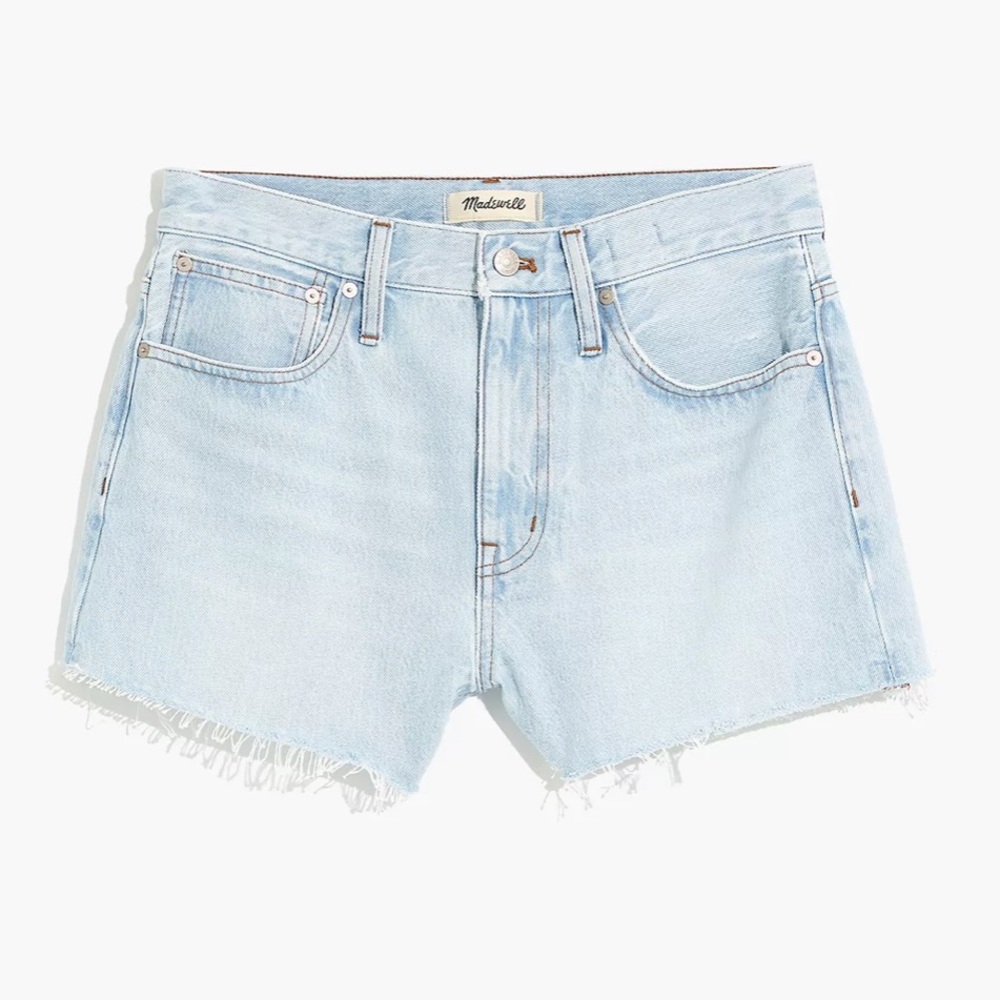 Madewell - Relaxed Denim Shorts in Essen Wash